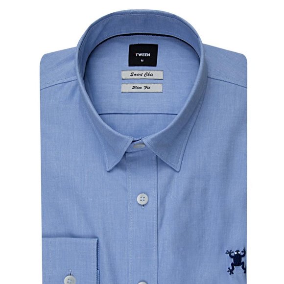 TWEEN Blue Casual/Dress Shirt - Picture 1 of 5
